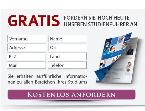 Studienführer anfordern